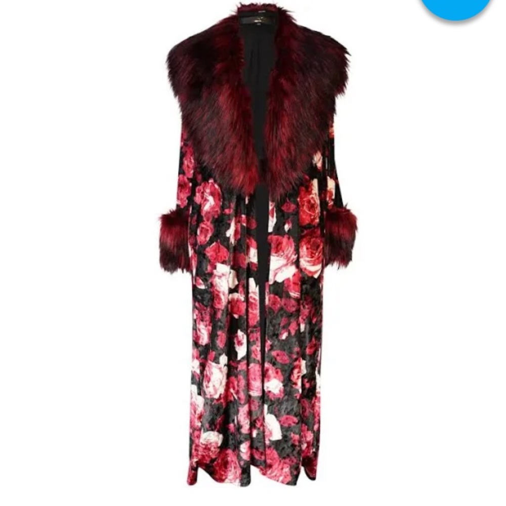 Jennafer grace penny lane goth rose jacket size small 10 new